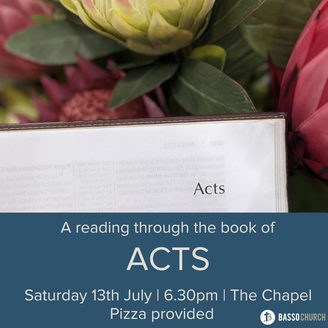Bible Reading Acts 2024